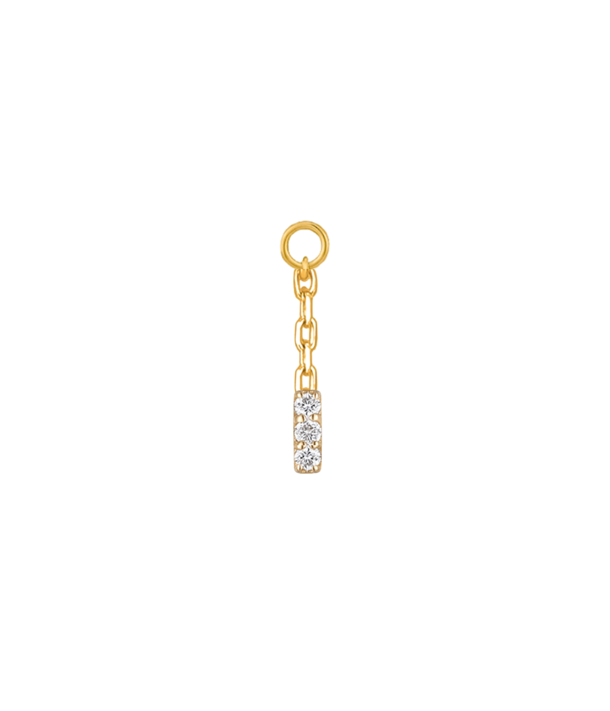 The Bar Pave Pendant