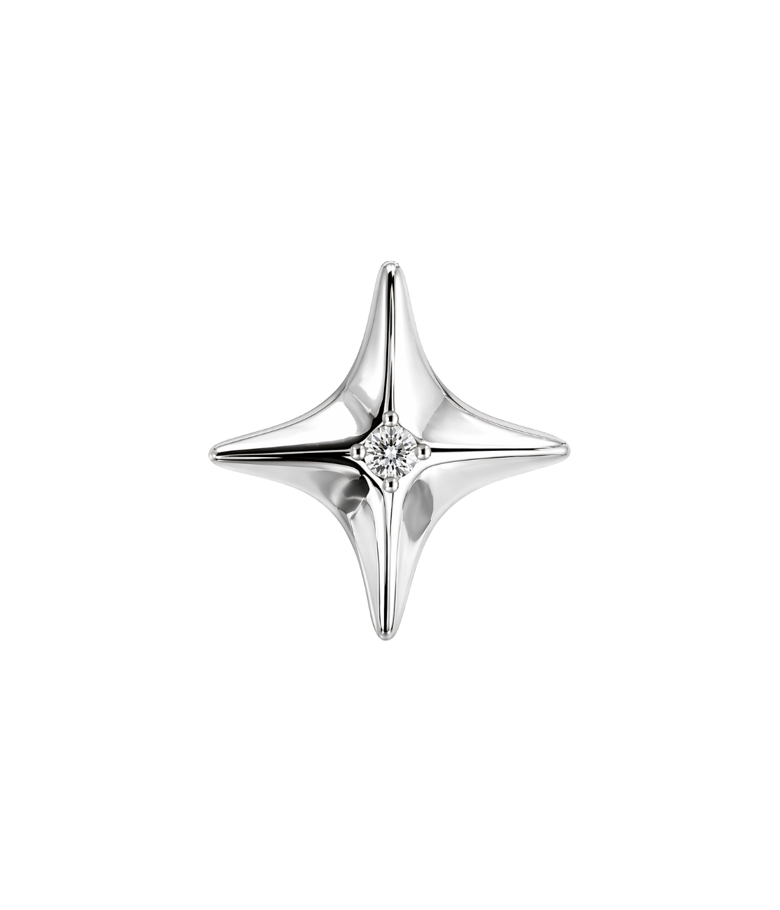 Sparkle Diamond White Threadless End