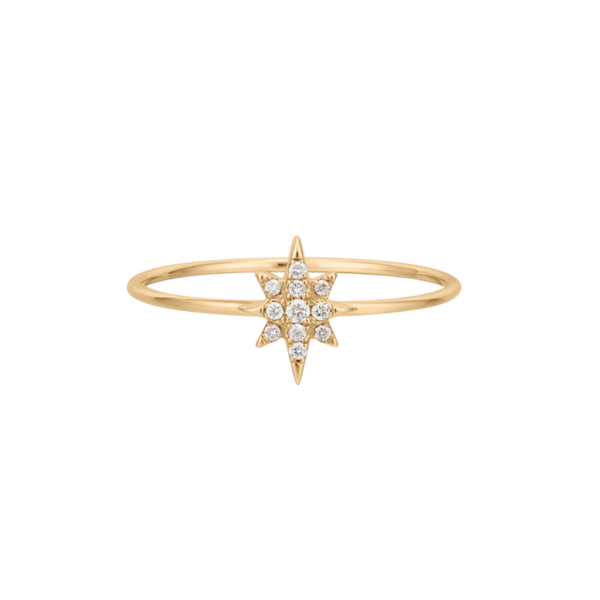 Sternenstaub-Diamanten-Ring
